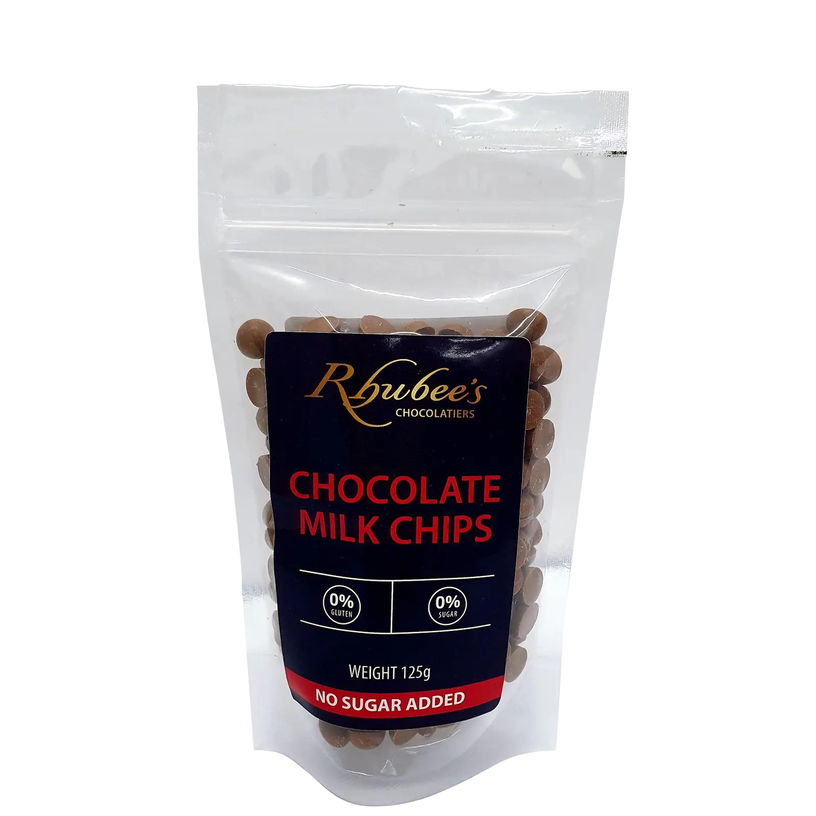 milk choc chips 125g
