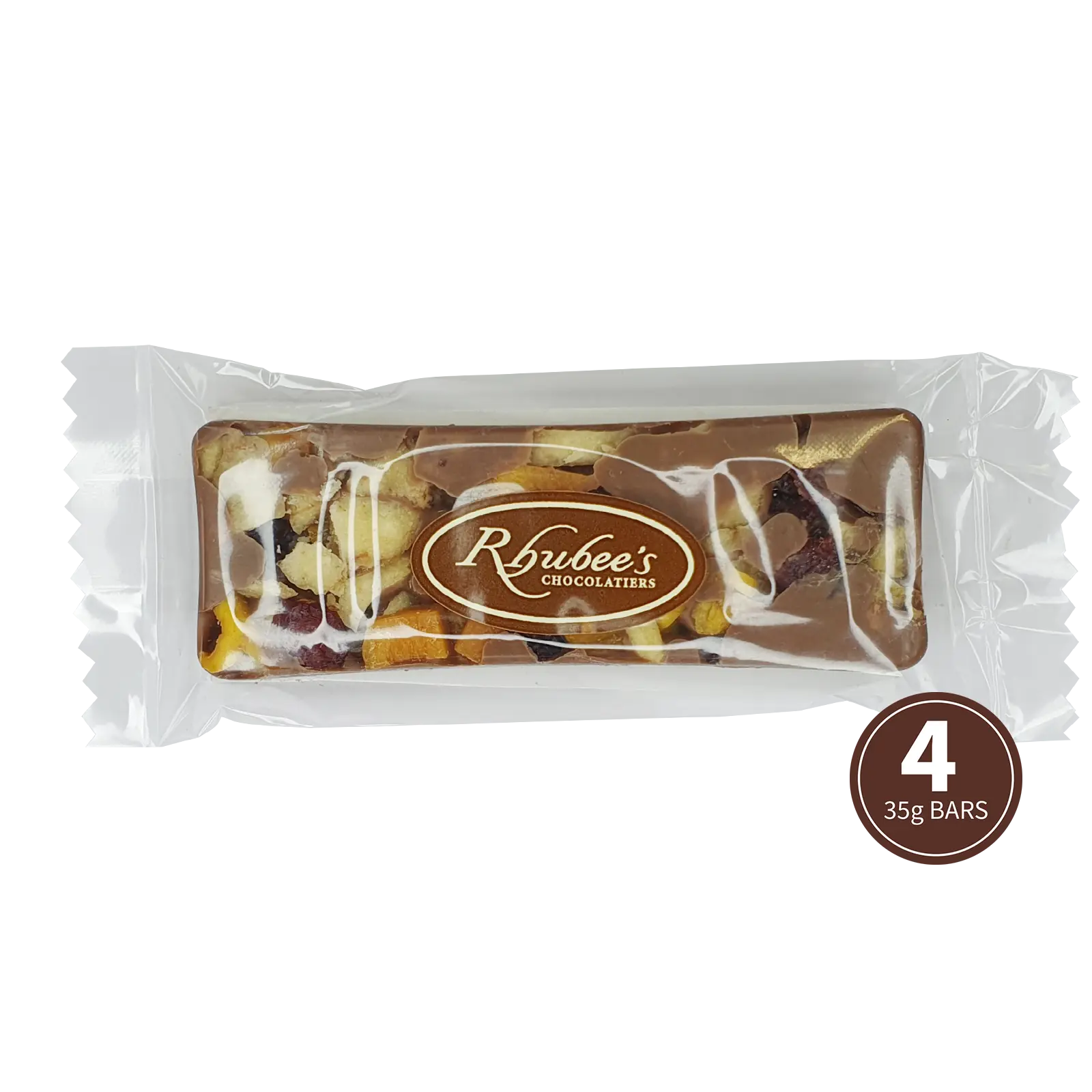 milk fruit bar x4